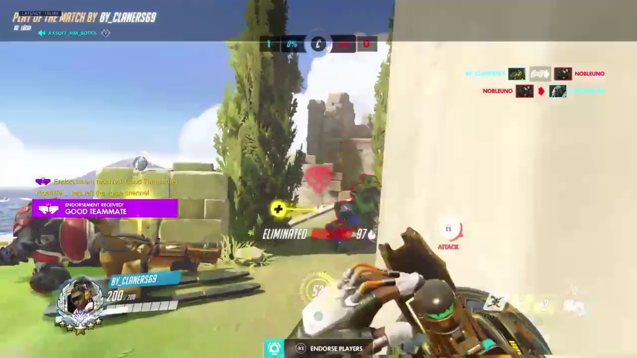 Overwatch Master Road To GM/TOP 500 Season 12 PS4||BY_CLANERS69