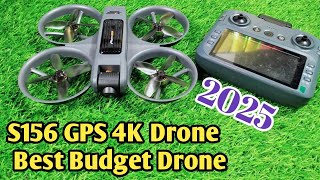 🔥 S156 GPS 4K Drone Review🔥 | Best Budget Drone 2025 ✈ Ultra HD Camera Test 2025✅