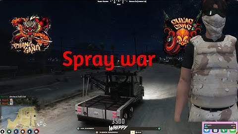 GG will be taking sprays up north after Marty confirms spray sytem with Dundee | NoPixel GTA RP