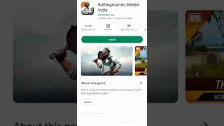 battleground mobile india on play store|| bgmi aa gaya || bgmi released on play store #mortal #shots