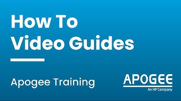 Apogee Training - HP Copy Basics | Apogee Corporation | Managed Print Services | Apogee HP