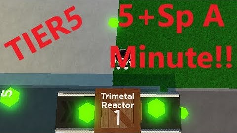 INSANE Tier 5 Trimetal Reactor Producer! 4 In One Base!! 300+ Septillion An Hour! Factory Simulator!