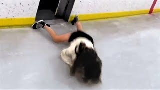 so we went ice skating...