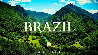 Brazil in 4K Ultra HD Drone Video (60FPS) | Relaxing Nature Video