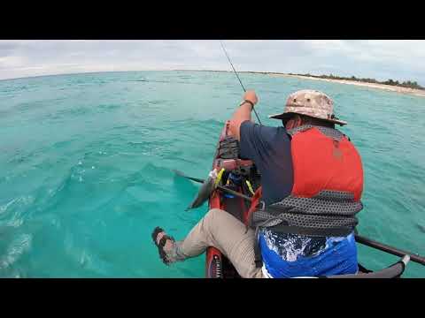 Kayak Fishing Acklins Island, Bahamas