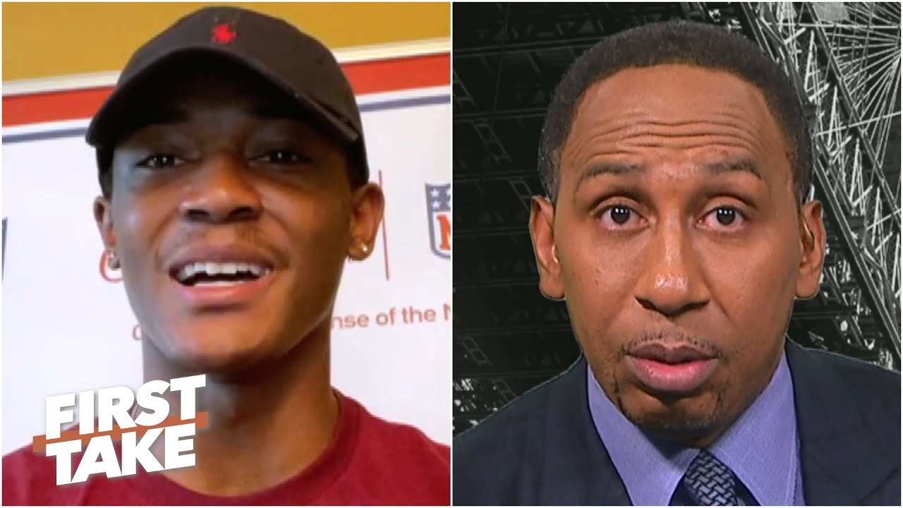 DeVonta Smith describes his ideal NFL team to Stephen A. & talks Mac Jones' draft stock | First Take
