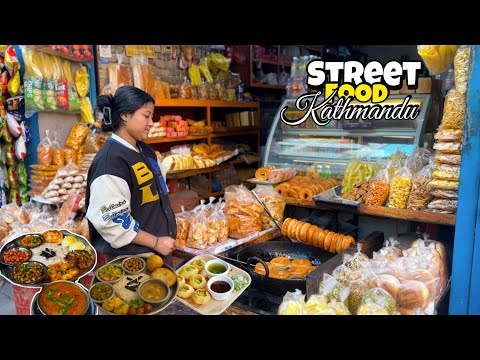 Nepali Street Food In Kathmandu Low Budget