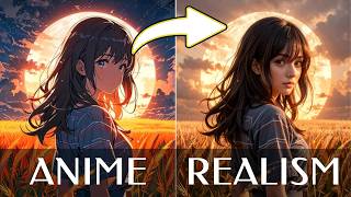 Turn Anime Into Real Life Comfyui Anime To Realism Workflow