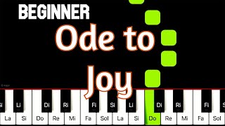 Ode an die Freude ( Song Of Joy ) Ode to Joy - Oda Bucurie PIANO TUTORIAL  - Cristian Chifan