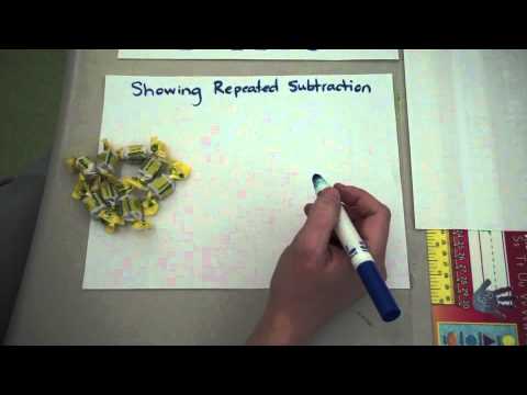 Showing Repeated Subtraction