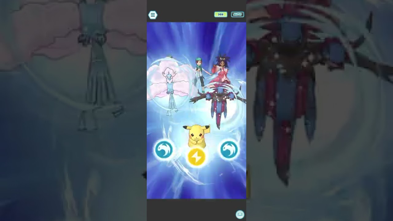 Pokemon Masters: First Co-op battle!