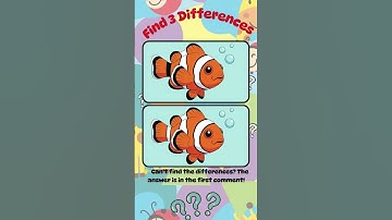 Can You Find the 3 Differences? #36