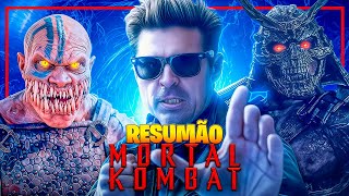 Mortal Kombat 1 e 2 KKKKK: A História em 1 Vídeo! ⚔️🔥