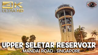 [4K] Upper Seletar Reservoir Park : Singapore Walking Tour