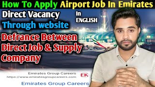 Introducing Video How To Apply Directly Through Emirates Website #emiratesairlines Introducing Video How To Apply Directly Through Emirates Website #emiratesairlines