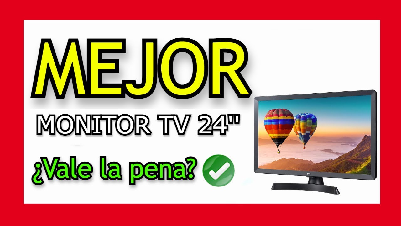 🥇 MEJOR MONITOR SMART TV DE 24'' - LG 24TN510S-PZ ¿El MEJOR Televisor 24  pulgadas de LG? ✔️ 