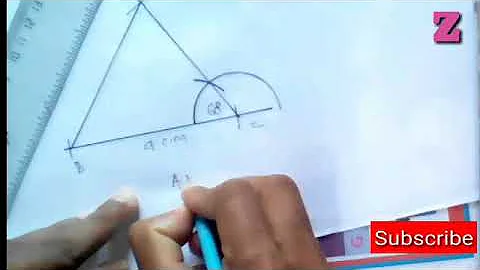 How to draw Acute,Right and Obtuse Angled triangle.Zee Learning