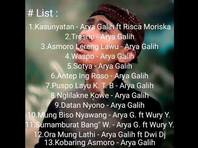 Arya Galih Full Album Lagu Jawa Modern 2021 class=