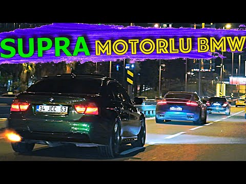 2JZ E90 BMW ile Bağdat Caddesine İndik! | İstanbul&rsquo;da Çılgın Bir Gece Yarışı Buluşması!