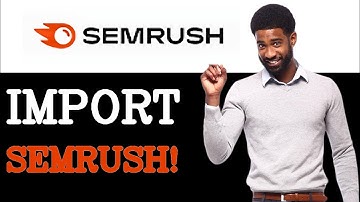 How To Import Semrush Site Audit (2025)
