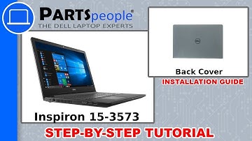 Dell Inspiron 15-3573 (P63F004) Back Cover How-To Video Tutorial
