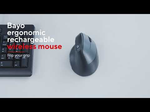 Bayo Ergonomic Rechargeable Wireless Mouse