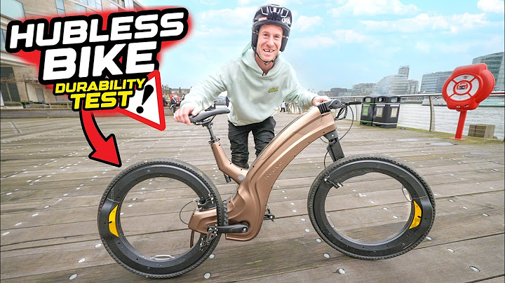 HOW LONG WILL THIS RARE HUBLESS BIKE LAST? - PROPER DURABILITY TEST!