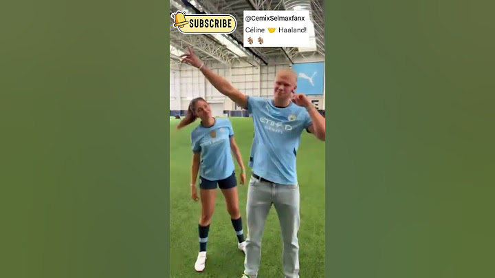 Haaland Showed Me How It's Done... 😜 #halaand #mancity#celinedept #celine#football#celebration#viral