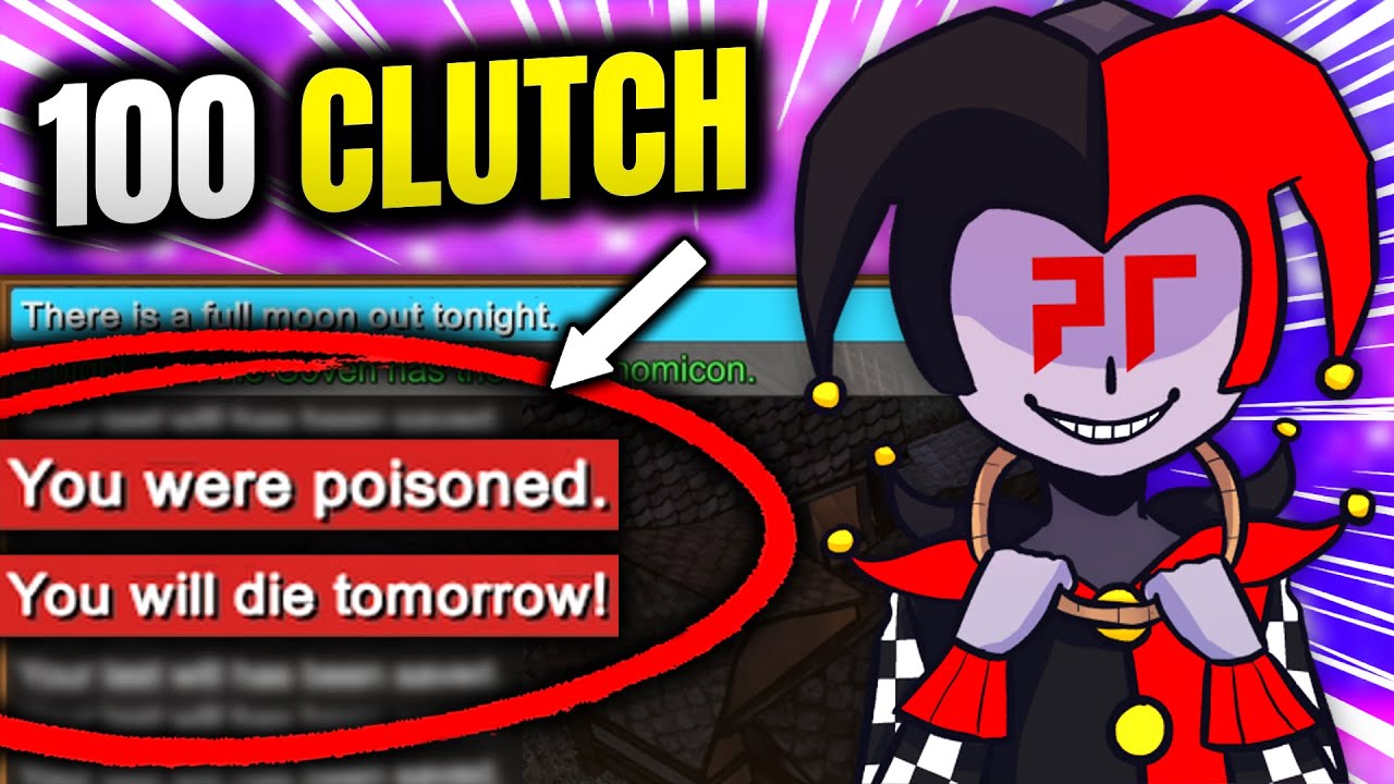 The Greatest Town of Salem JESTER Clutch Ever