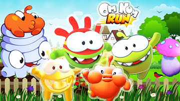Om Nom : Run - GAMEPLAY (Android, IOS) : #Run with Super Nom