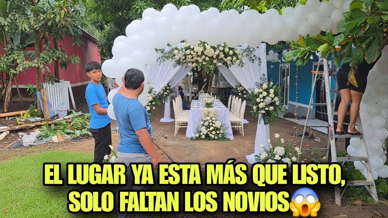 Ya Tenemos Todo Listo, Los Novios Ya Casi Llegan A Presentarse Para Ser Esposos😱