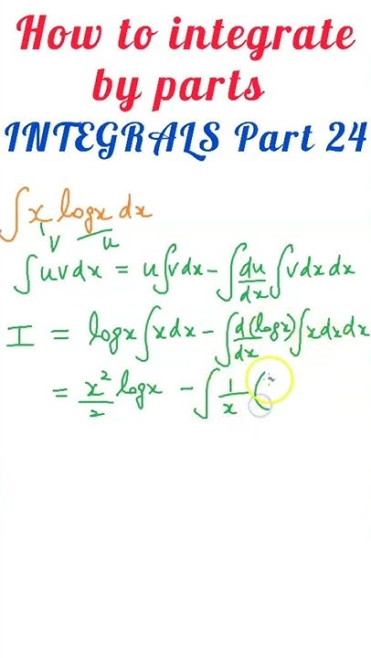integration-by-parts-how-to-integrate-product-of-two-functions