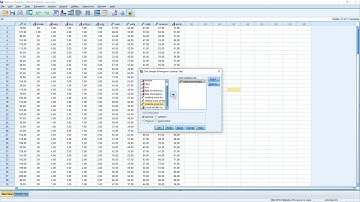 SPSS - 25.One Sample Kolmogorov-Smirnov test