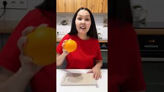 Life hack: how to peel an orange the right way 🍊