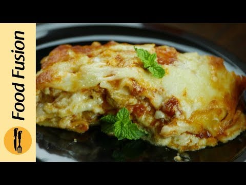 how-to-make-simple-and-easy-lasagna-‪recipe-by-food-fusion