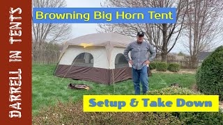 Tents | Browning Big Horn Tent Setup 