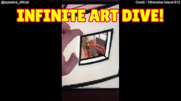 Mesmerizing Infinite Zoom Drawing Unveiled #talent