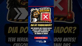 Dia do Trabalhador? Veja como foi a participação dos vereadores nas comissões desta semana #SHORTS