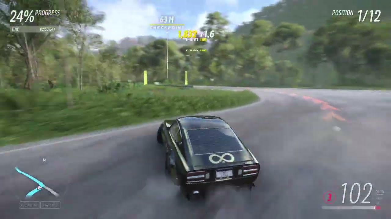 Forza Horizon 5 Gameplay / 1975 Forsberg Racing Nissan 