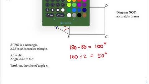June 2018 Paper 2F 2 Question 15 IGCSE Maths Edexcel Mathematics