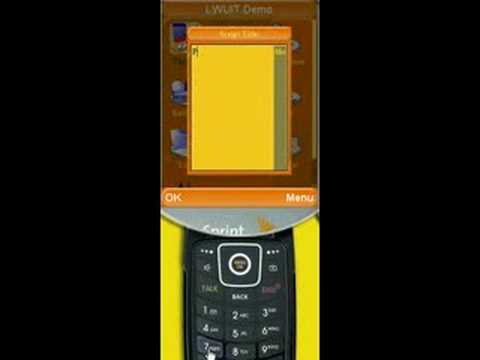 LWUIT Autotesting Framework Demonstration