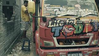 CARA MEMASANG TERPAL ALA TRUK CABE,  ||LIRIK LAGU AKU SING BERJUANG|| 'ABAH LALA'