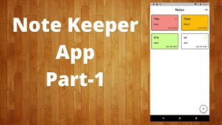 Flutter moor(drift) tutorial - Building NoteKeeper App from scrach | Setting Up Project