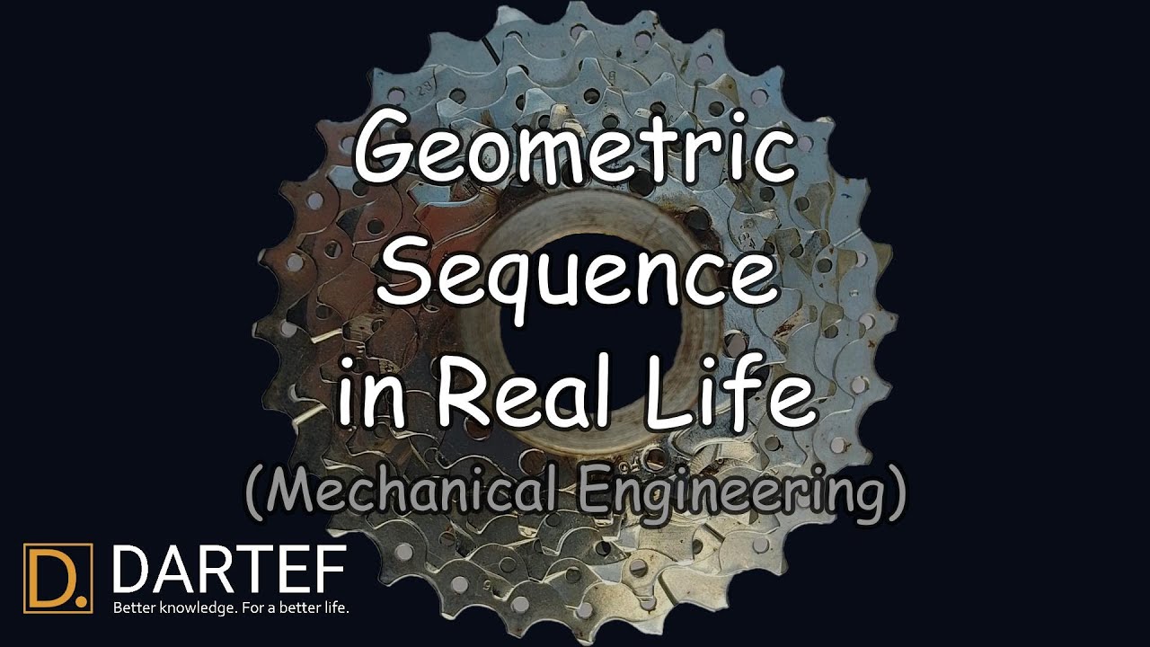 Geometric Sequence: A Real-Life Example (from Mechanical Engineering ...