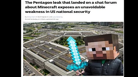 This Man Leaked Classified Documents in Minecraft