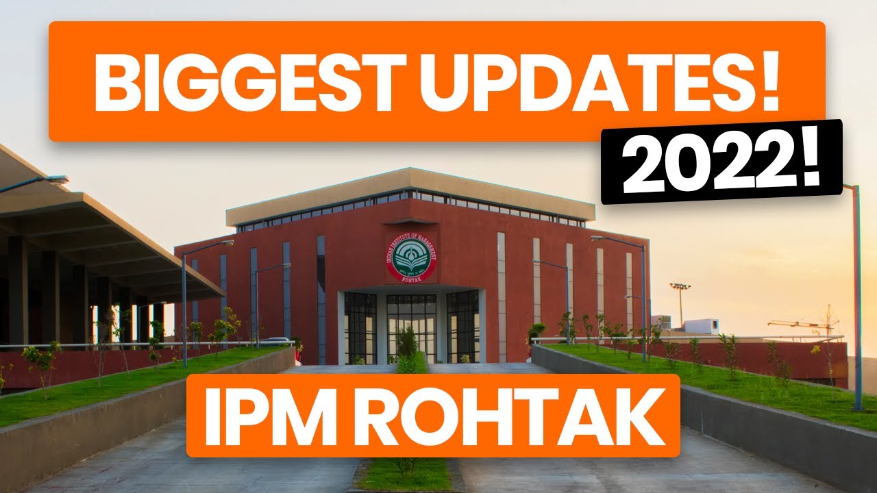 IPMAT Rohtak Update! - Exam & Form Dates Out! - YouTube