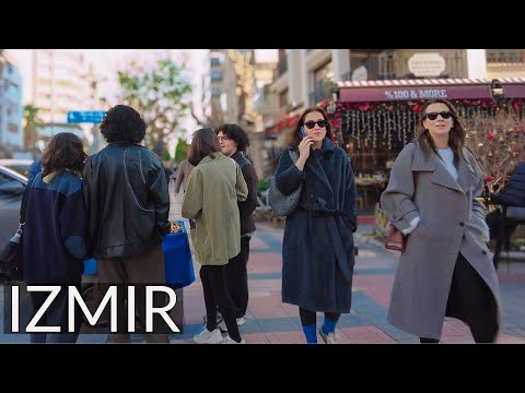 Izmir, 튀르키예 | alsancak | 도보 여행 4K