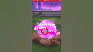 Shiny dynamax beldum