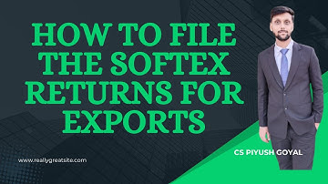 Softex Return Filing Process in Detail | STPI Softex Monthly & Annual Return Filing Explained