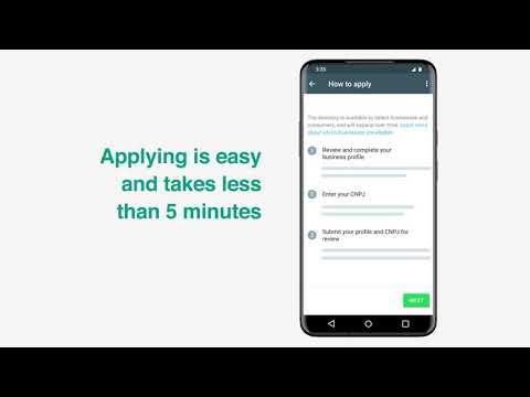How to apply for the WhatsApp business directory - How to apply for the WhatsApp business directory